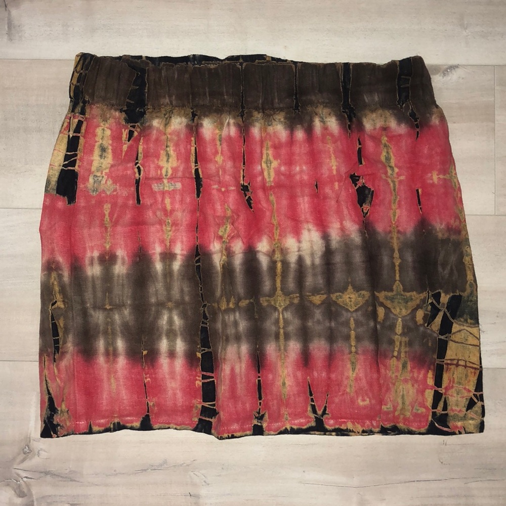 Cute Tie Dye Skirt